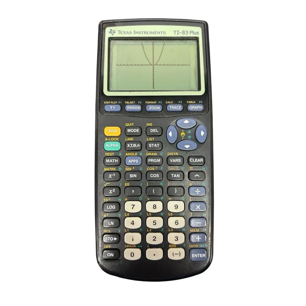Texas Instruments TI-83 Plus Graphing Calculator – Works‎ Great, Painted Case